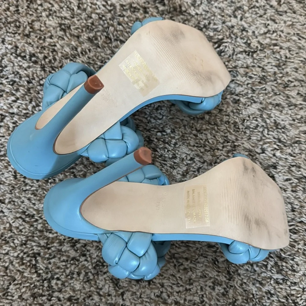 Steve Madden - Blue Braided Sandals - Picture 8 of 8